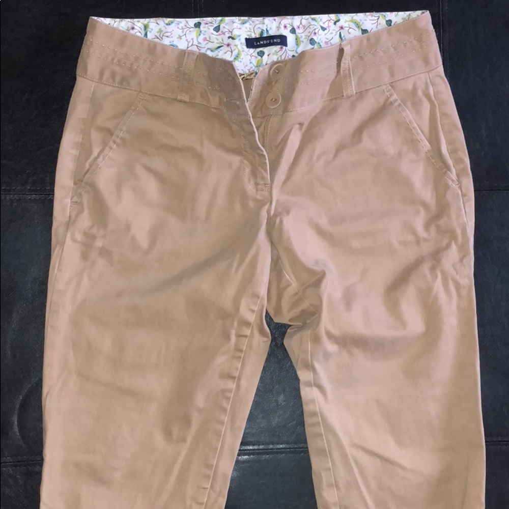 Lands End Khaki Pants